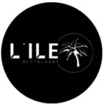 Logo L'ile Restaurant à Solaize Vernaison avec Pure Pulpe Dj Mix et Percussion